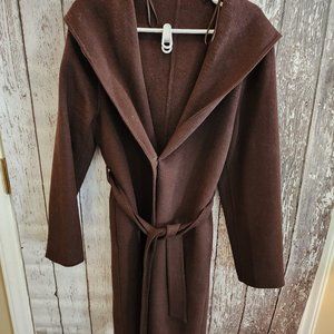 Women's Hooded Overcoat